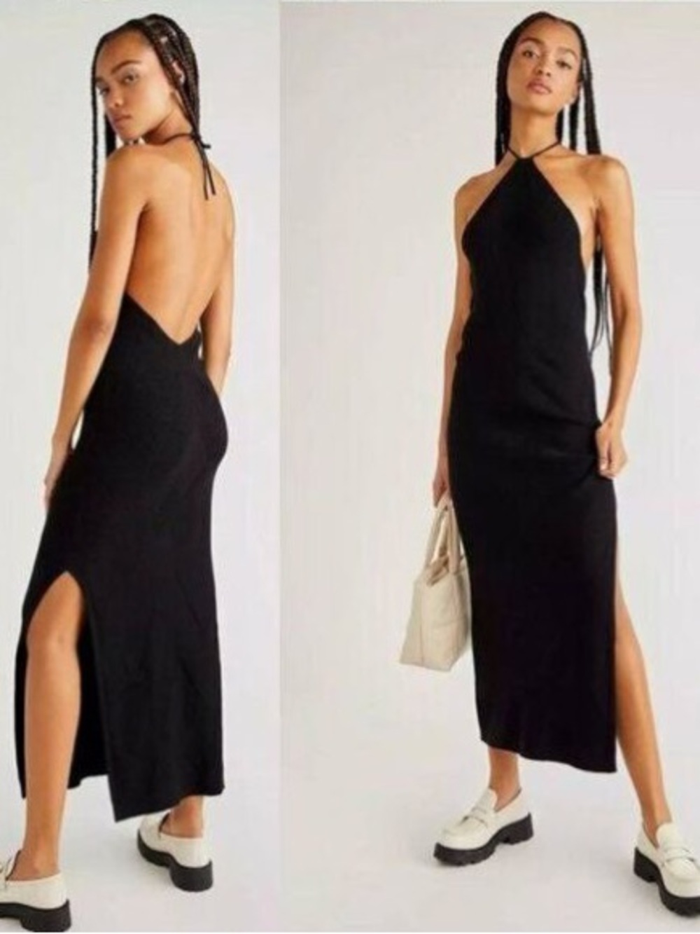 FP Beach Sweater Halter Midi